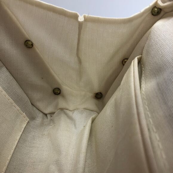 Vintage Wicker Purse Handbag Grandma Chic - Picture 15 of 16